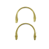 Alça de Metal Meia Lua - Dourada