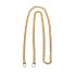 Alça de Metal Corrente Fina 120 cm - Dourada