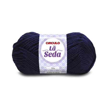 2584 - Lã Seda - Azul Marinho