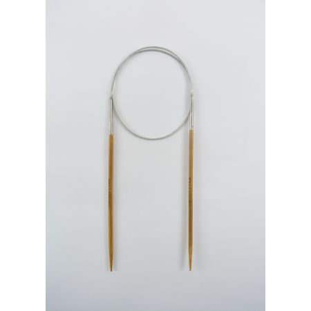 Agulha Circular Bambu 60 cm - 3,5 mm