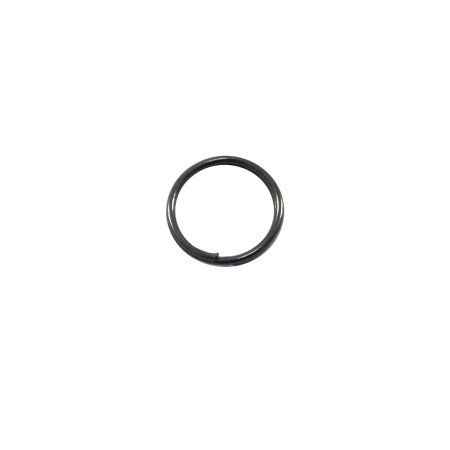 Argola de Metal 15 mm - Preto