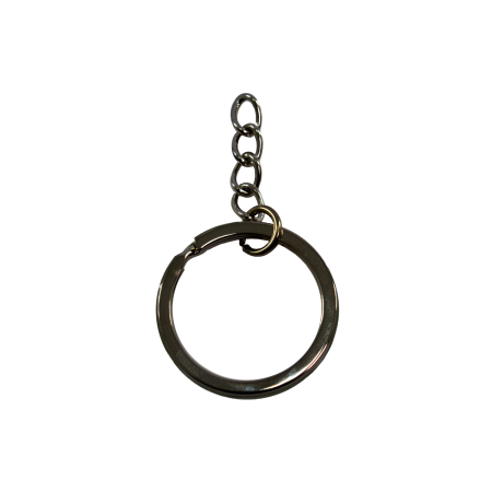 Argola com Corrente - Preto