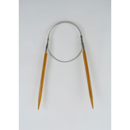 Agulha Circular Bambu 60 cm - 6 mm