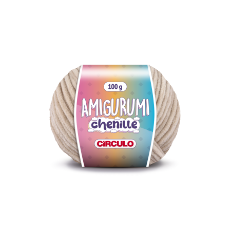 7062 - Amigurumi Chenille - Amendoim