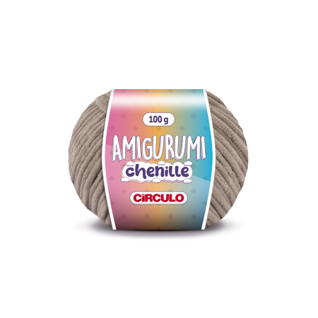 7066 - Amigurumi Chenille - Pedra Quente