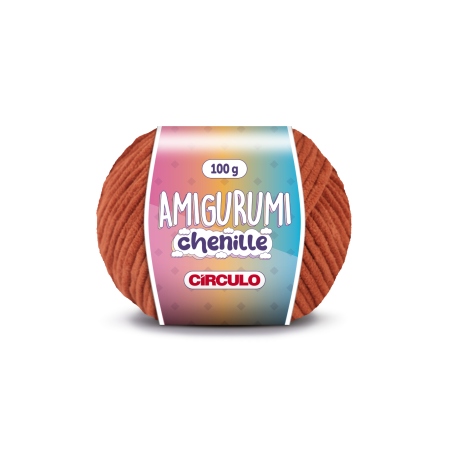 7529 - Amigurumi Chenille - Terracota