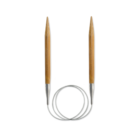 Agulha Circular Bambu 80 cm - 10 mm