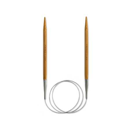Agulha Circular Bambu 80 cm - 7 mm