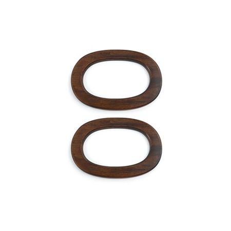 Alça de Madeira Oval 11 cm