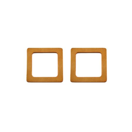 Alça de Madeira Quadrada - cor 10