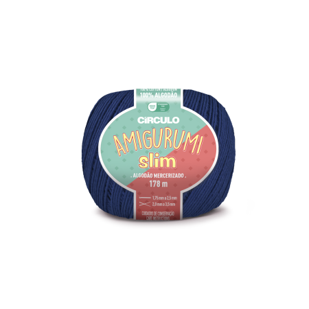 2745 - Amigurumi Slim - Marinheiro