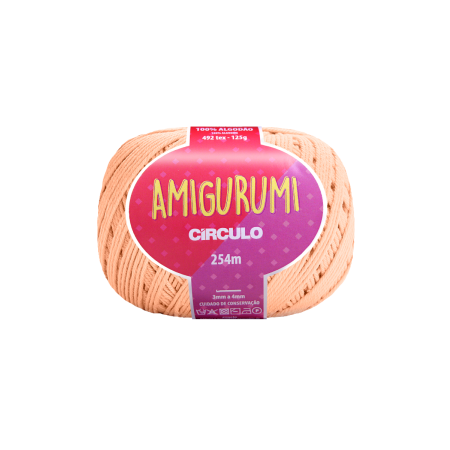 4224 - Amigurumi - Peach Fuzz