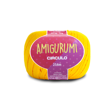 1289 - Amigurumi - Canário