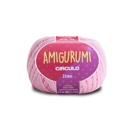 3077 - Amigurumi - Quartzo