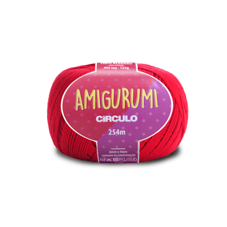 3528 - Amigurumi - Carmin