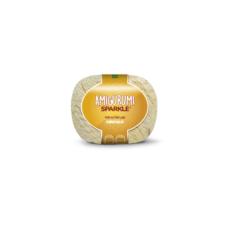 1112 - Amigurumi Brilho - Creme