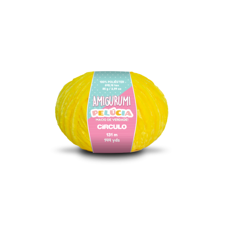 1289 - Amigurumi Pelucia - Canário