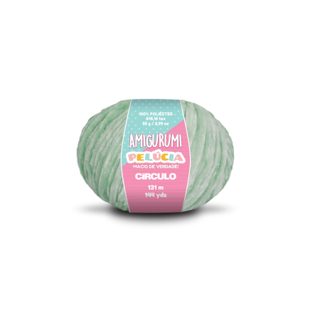 5743 - Amigurumi Pelúcia - Neo Mint