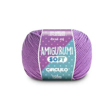 6042 - Amigurumi Soft - Orquídea