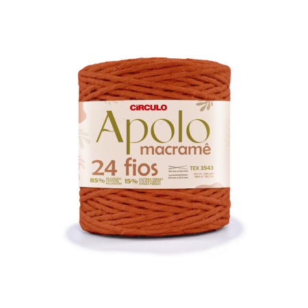 7496 - Apolo Macramê - Telha