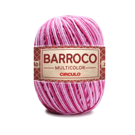 9520 - Barroco Multicolor 6 (200 gr) - Merlot