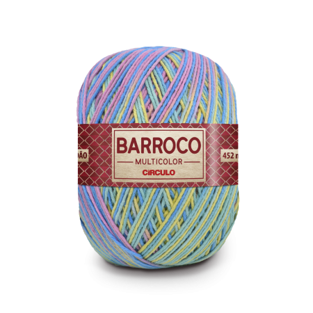 9534 - Barroco Multicolor 6 (400gr) - Unicórnio