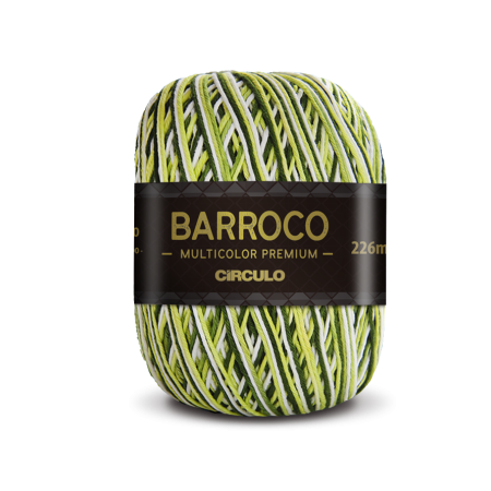 9391 - Barroco Multicolor Premium 6 (200 gr) - Babosa