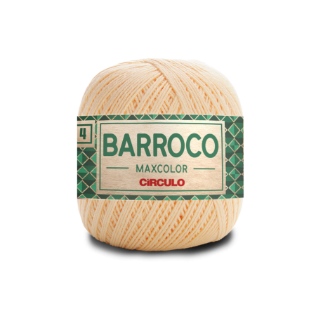 1114 - Barroco Maxcolor 4 (200 gr) - Amarelo Candy