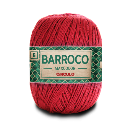3402 - Barroco Maxcolor 6 (200 gr) - Vermelho Círculo