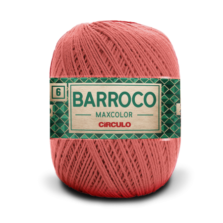 4004 - Barroco Maxcolor 6 (200 gr) - Coral Vivo