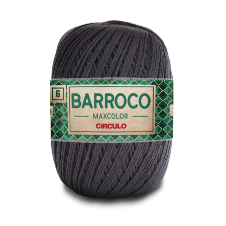 8323 - Barroco Maxcolor 6 (200 gr) - Cinza Onix