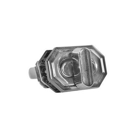 Fecho de Metal Retangular - Prata