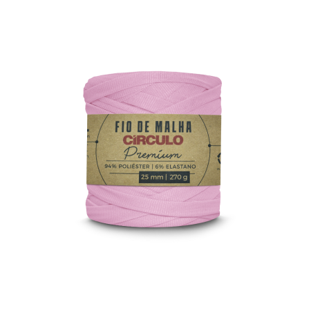 3161 - Fio de Malha Premium - Rosa Algodão