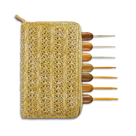 Kit de Agulhas de Crochê Bambu