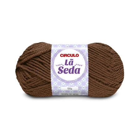 7821 - Lã Seda - Achocolatado