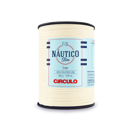 1074 - Náutico Slim - Creme
