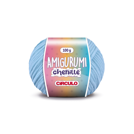 2012 - Amigurumi Chenille - Azul Candy