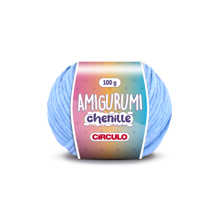 2137 - Amigurumi Chenille - Hortênsia