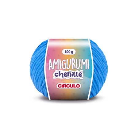 2500 - Amigurumi Chenille - Acqua