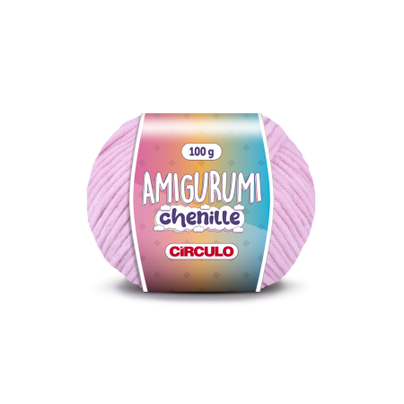 3077 - Amigurumi Chenille - Quartzo