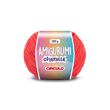 3635 - Amigurumi Chenille - Paixão