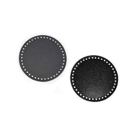 Base Sintética Redonda 16 cm Preto