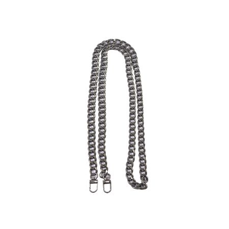 Alça de Metal Corrente Grossa 120 cm - Preta