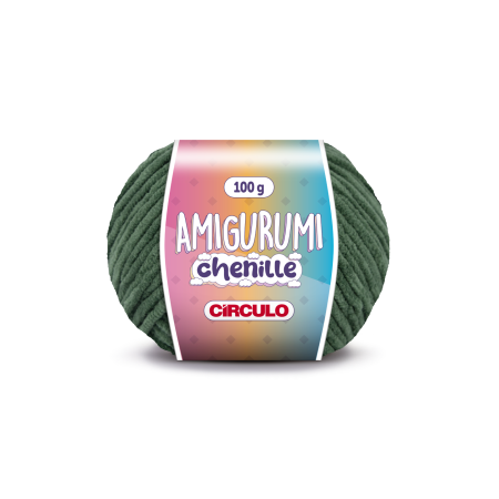 5442 - Amigurumi Chenille - Natureza