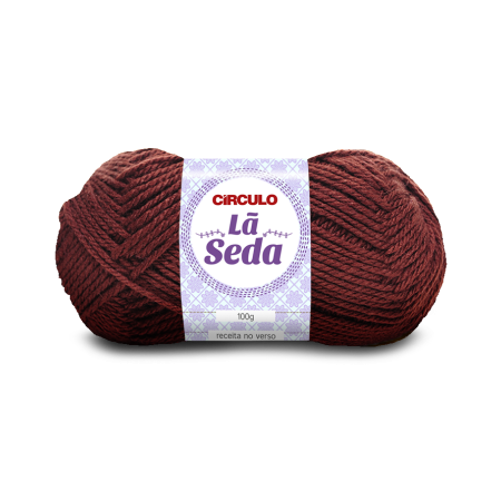 7350 - Lã Seda - Tabaco