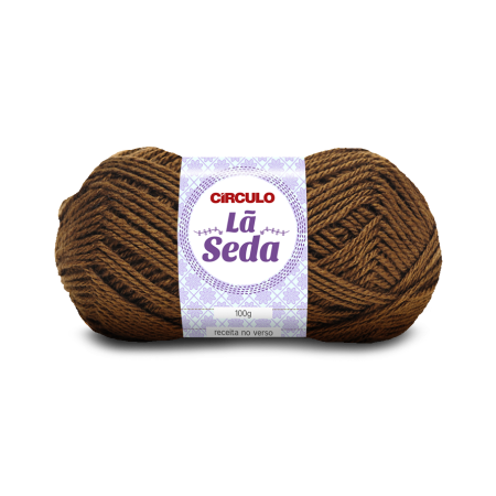 7382 - Lã Seda - Chocolate