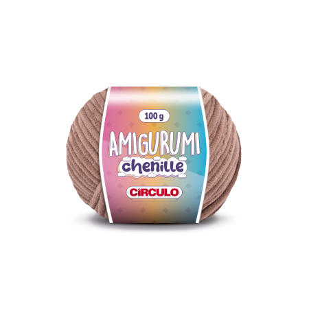 7567 - Amigurumi Chenille - Cacau