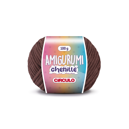 7569 - Amigurumi Chenille - Brigadeiro