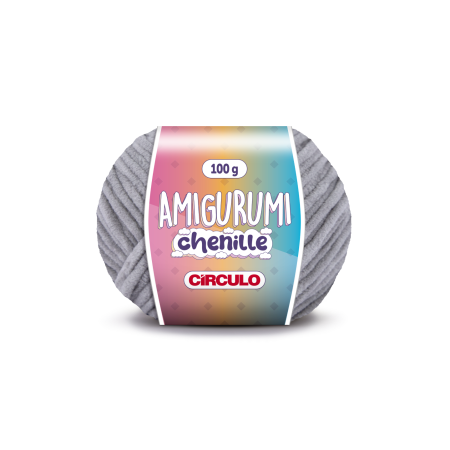 8212 - Amigurumi Chenille - Cromado