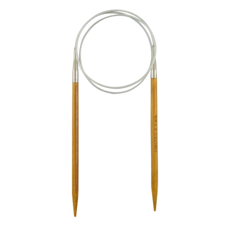 Agulha Circular Bambu 80 cm - 6 mm